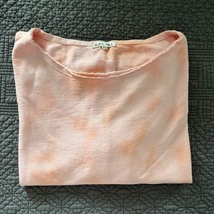 Alex Mill Distressed Short Sleeve Sweatshirt